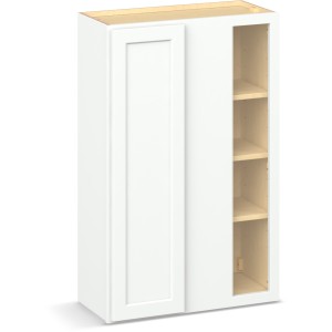 RELIABILT Parkstone II Blind Wall Cabinet, Brilliant White, 27" W, 1 Door, Fully Assembled - 641288 | Lowe's Pro Supply